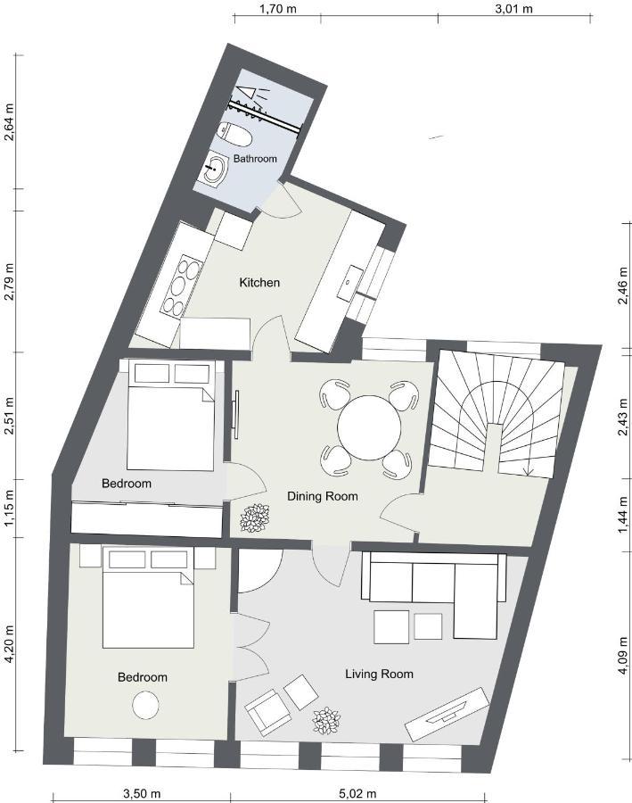 New Harbor - Carolinas Apartment โคเปนเฮเกน ภายนอก รูปภาพ